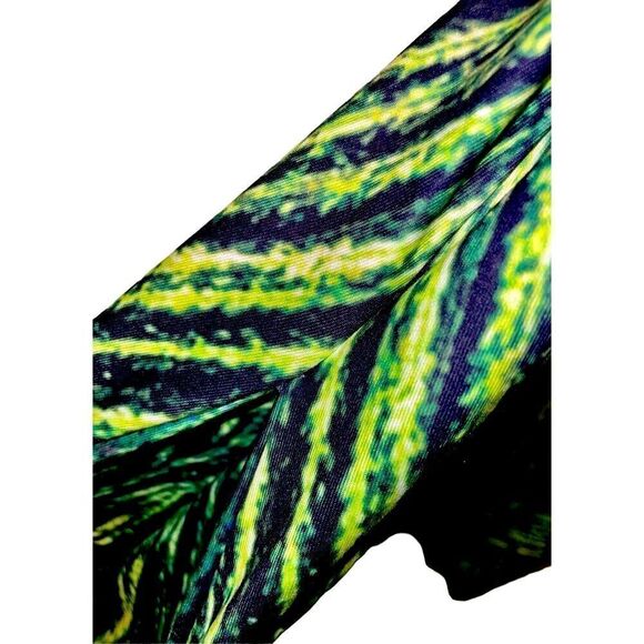 Festival Peacock Silk Jersey Maxi Dress - Picture 5 of 15